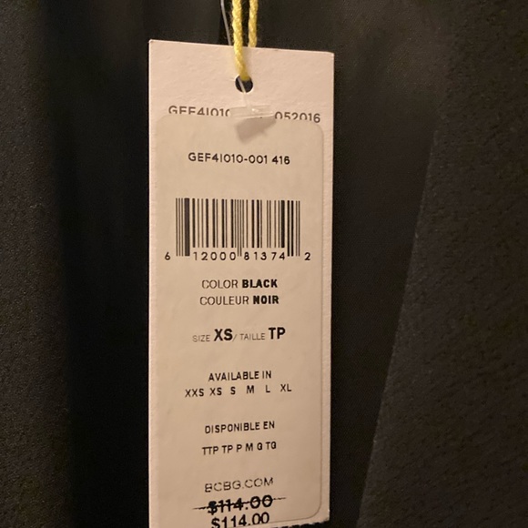 Black BCBGeneration long vest - Picture 5 of 5